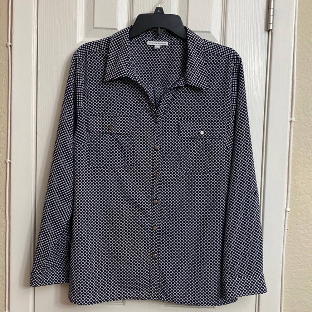 Long Sleeve Button Up Woman’s Blouse